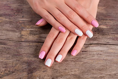PINK & WHITE
